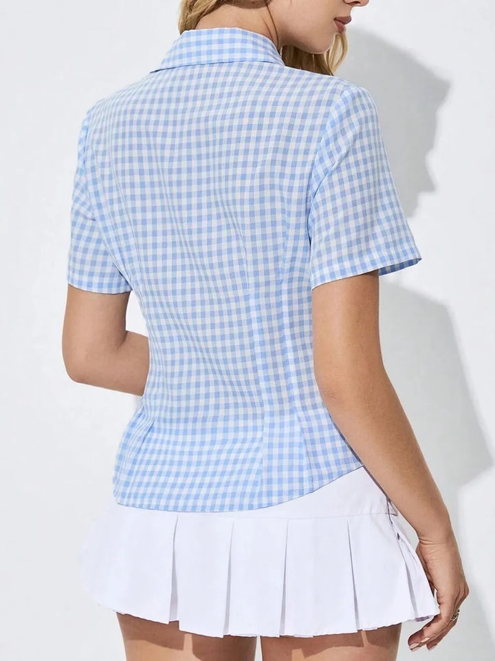 Button Down Short Sleeve Shirt