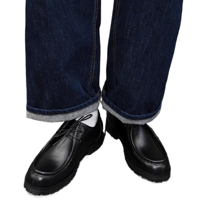 Retro Mens Leather Shoes Springautumn Style