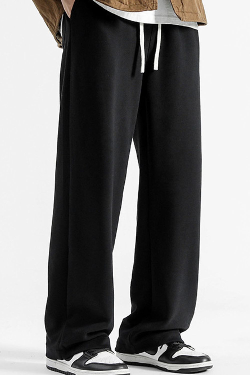 Men's Full Size Loose-Fit Drawstring Pants Plus Size