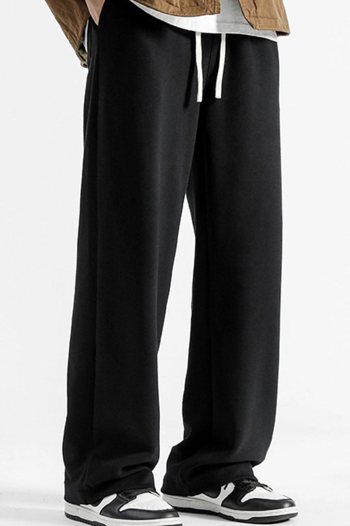 Men's Full Size Loose-Fit Drawstring Pants Plus Size