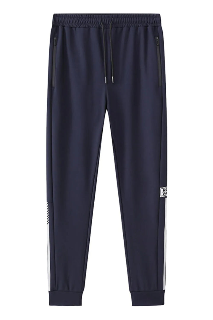 Men's Plus Size Drawstring Joggers with Pockets