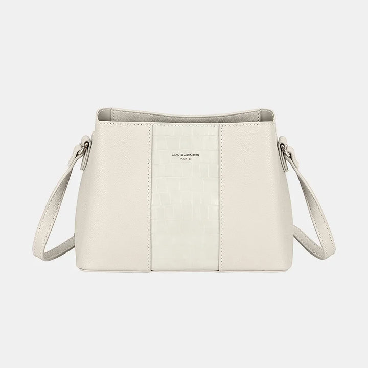 David Jones PU Leather Crossbody Bag