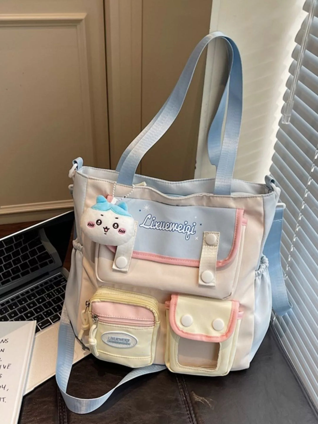 Multi-Pocket Shoulder Bag