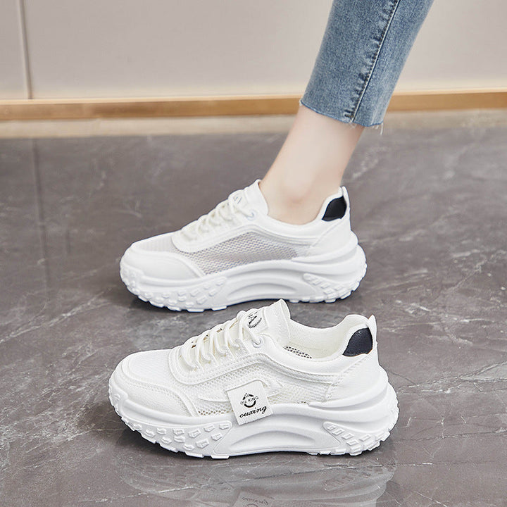 Womens Casual Soft-soled Breathable Mesh Sneakers