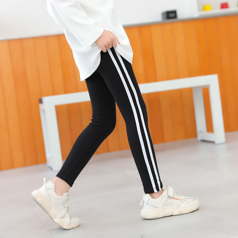 Stretchy Long Pants For Kids Suitable For Outdoor Wear