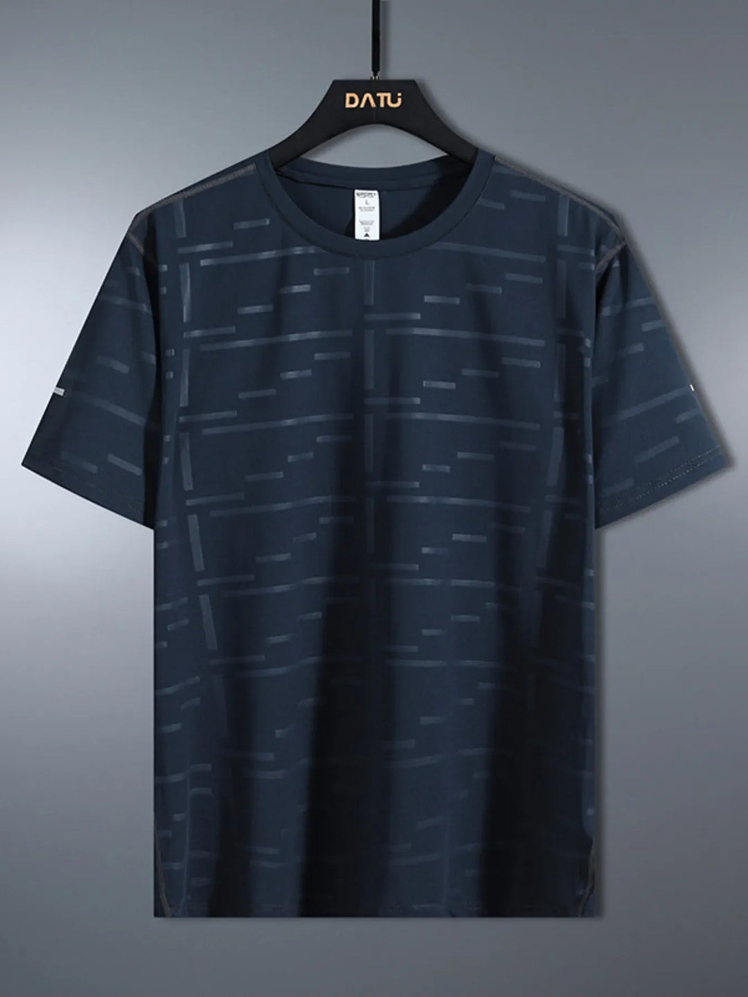 Men's Plus Size Round Neck Short Sleeve T-Shirt