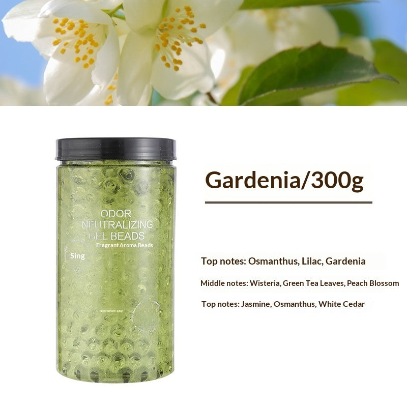 Aromatic Crystal Bead Air Freshener For Toilets, Bathrooms