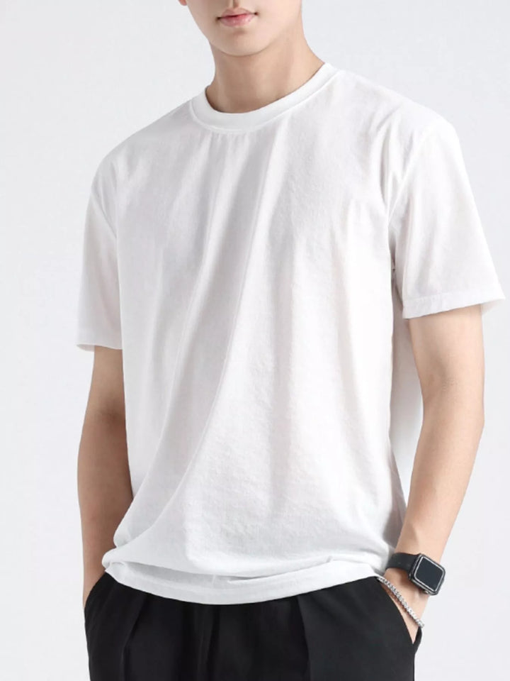 Men's Plus Size Casual Short Sleeve T-Shirt