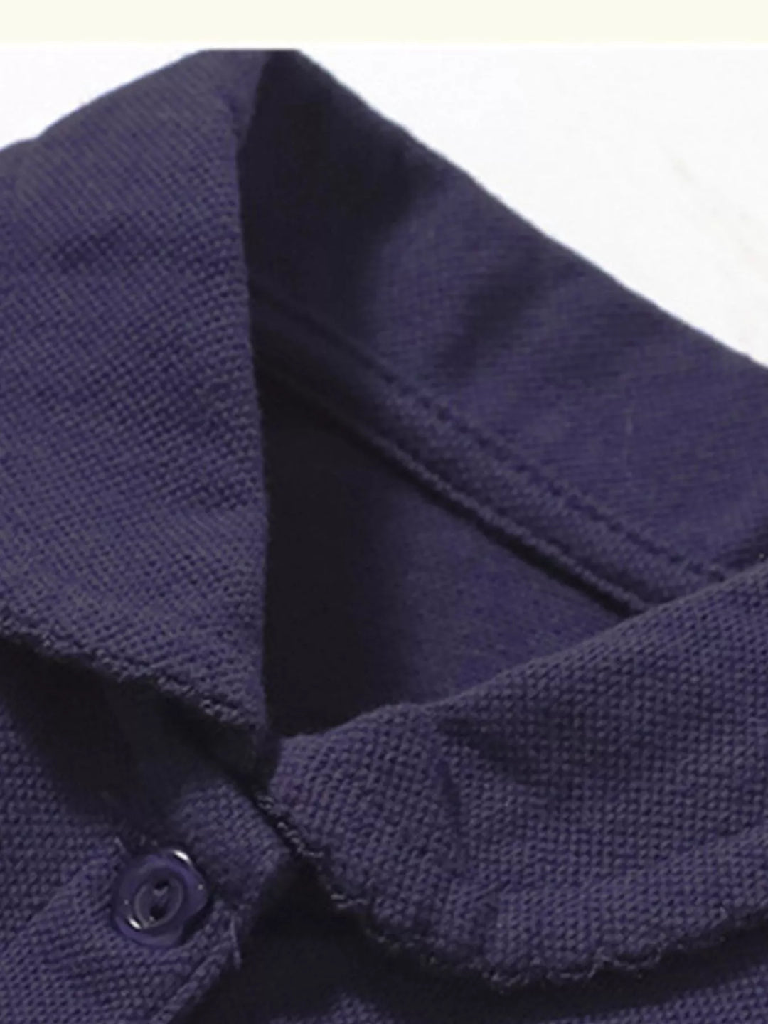 Children's Button Detail Short Sleeve Polo