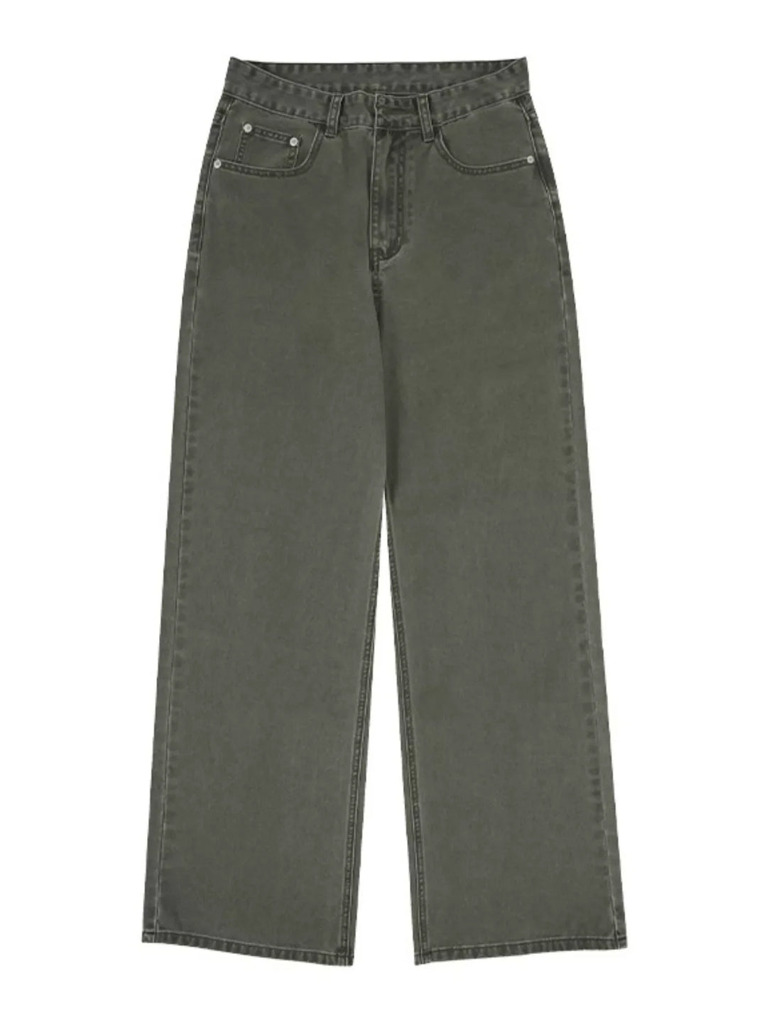 Men's Full Size Wide-Leg Pants Plus Size