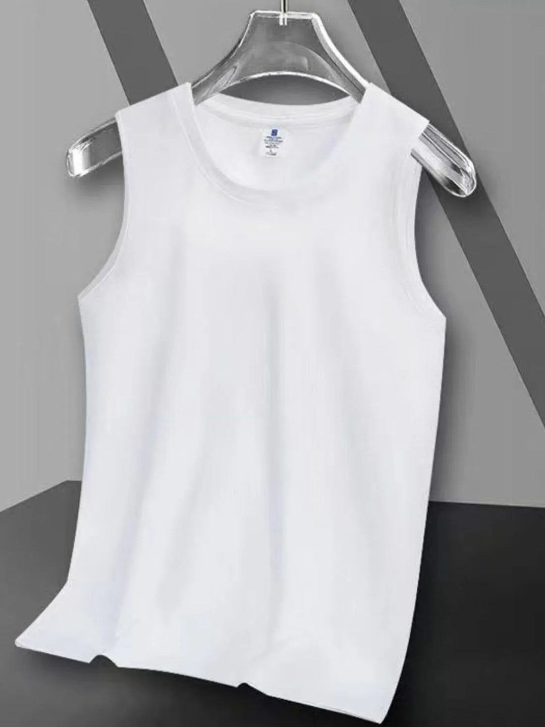 Men's Full Size Round Neck Tank Plus Size