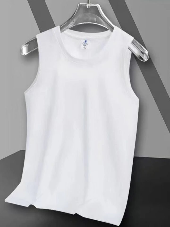 Men's Full Size Round Neck Tank Plus Size