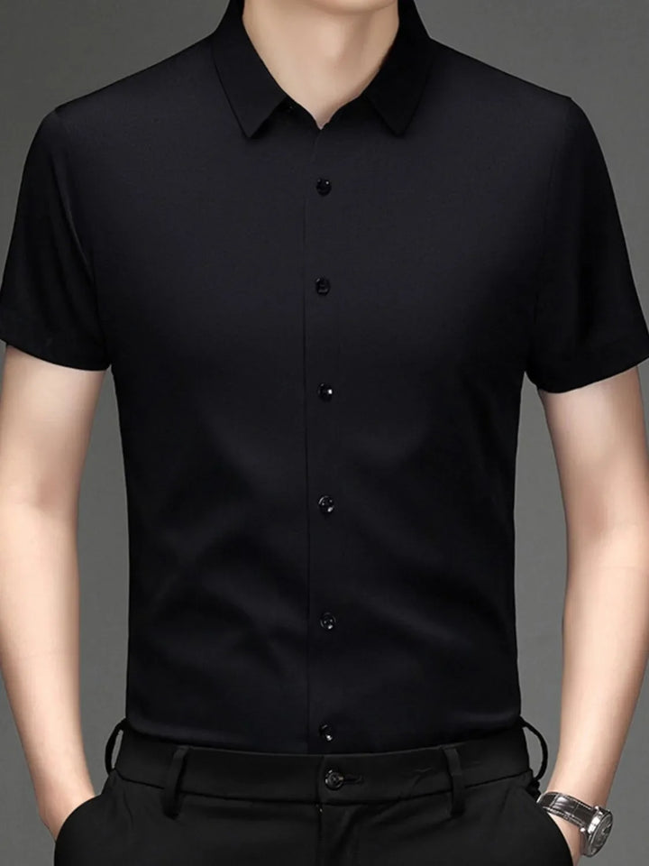 Men's Button Up Short Sleeve Shirt