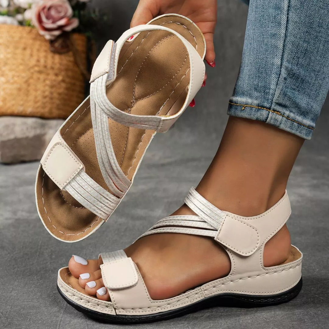 Open Toe Wedge Sandals