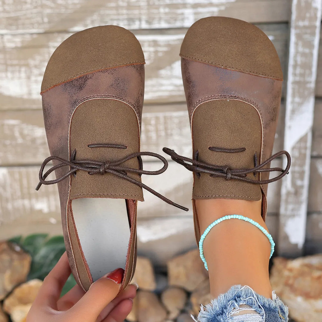 Casual Lace-Up Loafers