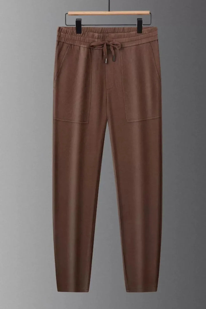 Men's Full Size Casual Drawstring Loose Fit Pants Plus Size