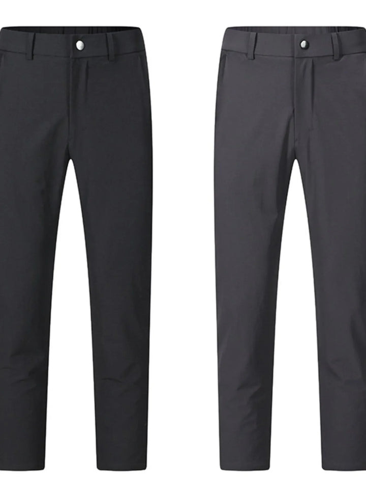 Men's Plus Size Classic Slim Fit Casual Pants