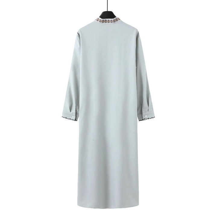 Muslim Men's Clothing Loose Lapel Fashion Robe