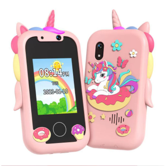 Early Childhood Education Photo Video Game Mini Bear Handheld Touch Mobile Phone Camera