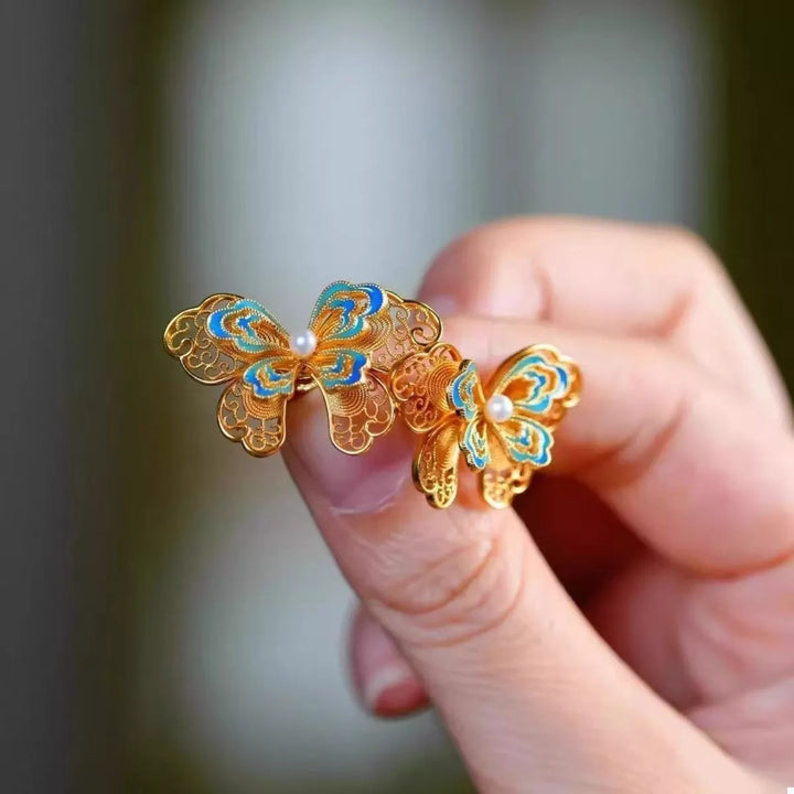 Butterfly Stud Earrings