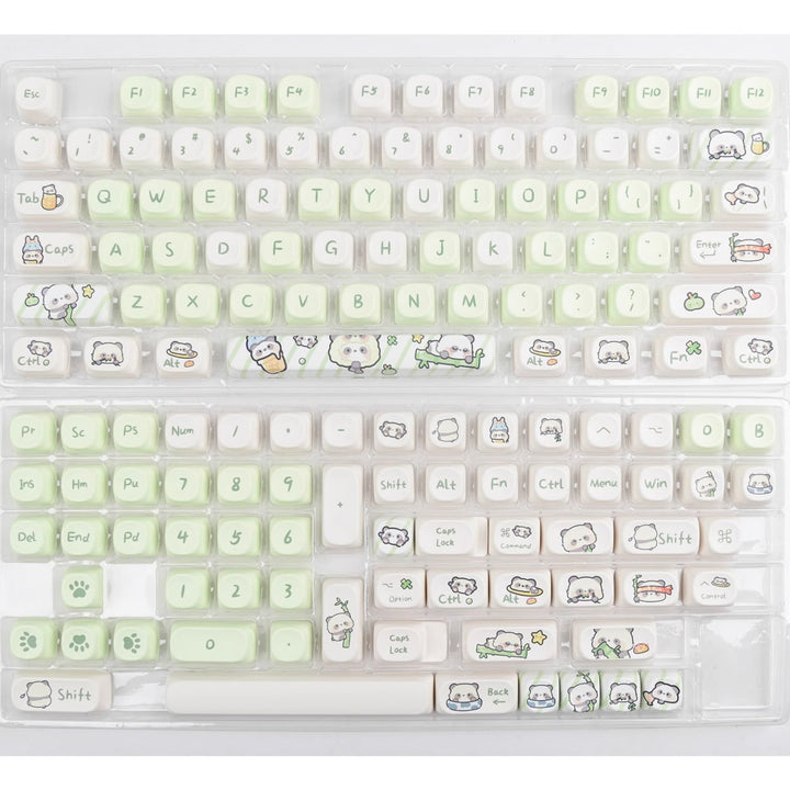 Sublimation Pbt Adapter Magnetic Shaft Wooting Key Cap For Keyboards