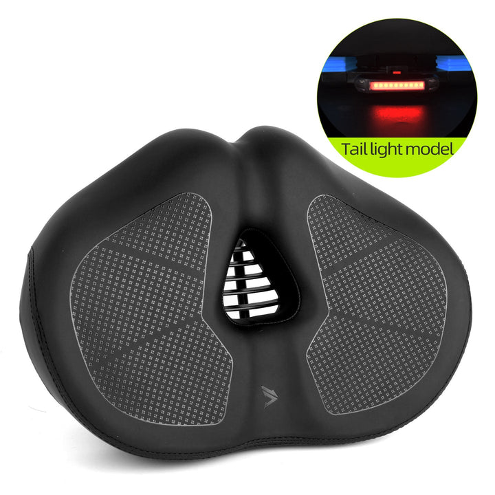 Mountain Bike Shaped 412 Folding Bike Seat Cushion Thickened Waterproof Scooter Saddle