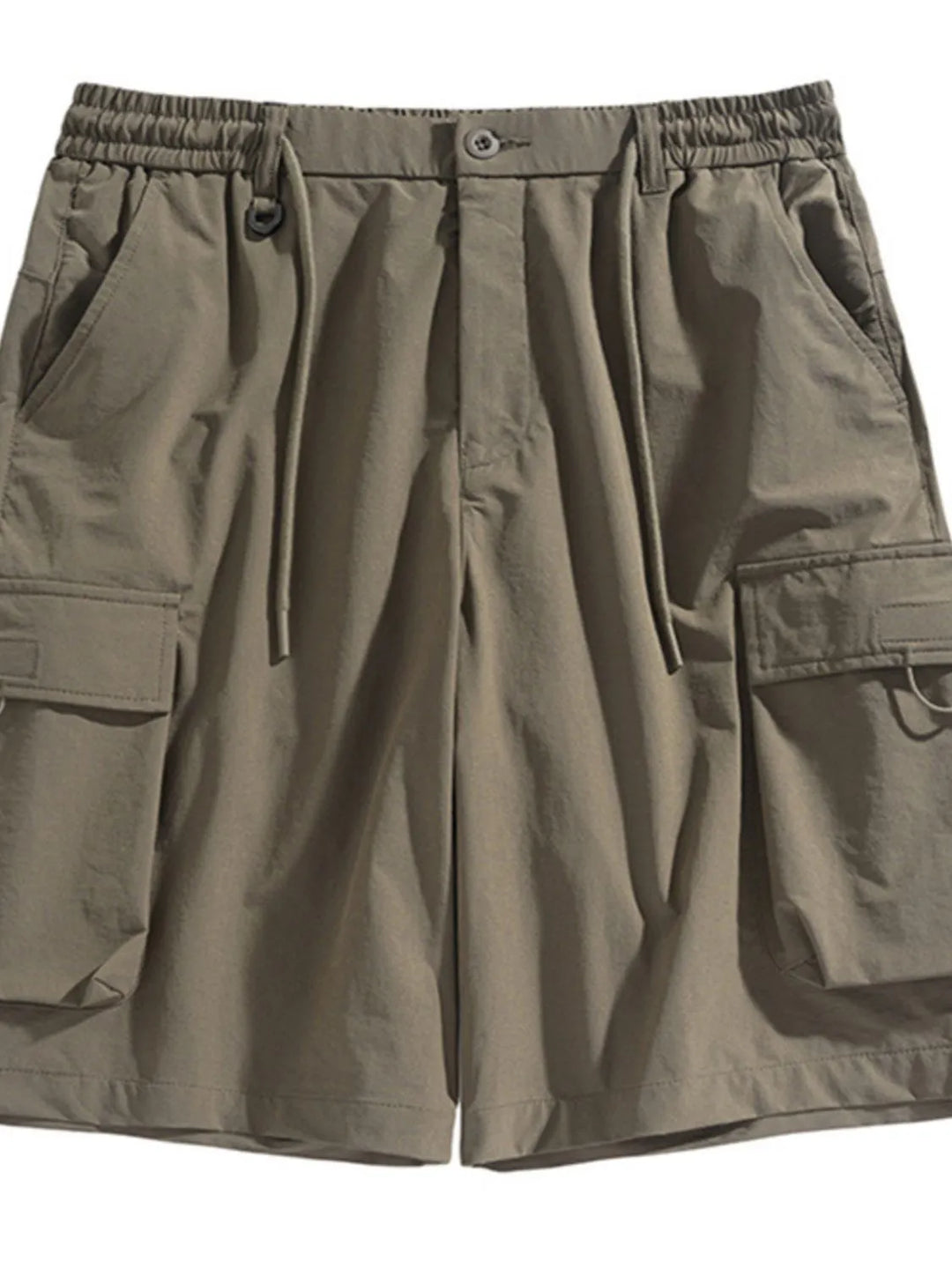 Men's Drawstring Pocketed Shorts
