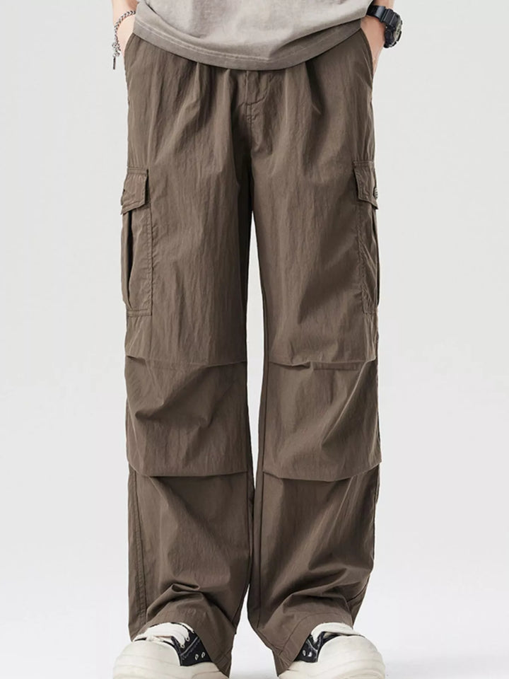 Men's Full Size Loose Fit Cargo Pants Plus Size