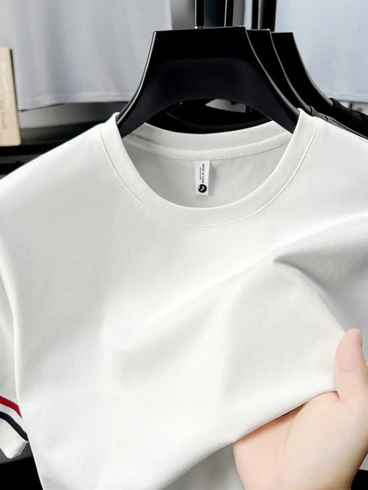 Men's Striped Short Sleeve T-Shirt
