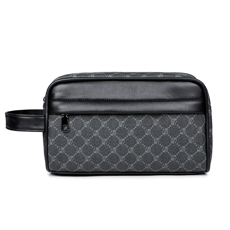 Men's Clutch Fashion Vintage Printed Handbag