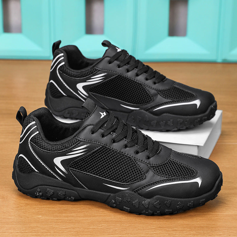 2026 Summer New Wide Toe Box German Trainer Shoes For Men, Breathable Mesh Casual Sneakers, Trendy Outdoor Running Shoes For Teenagers