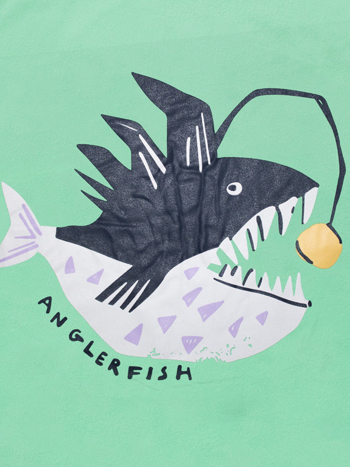 Children's Anglerfish Graphic Short Sleeve T-Shirt