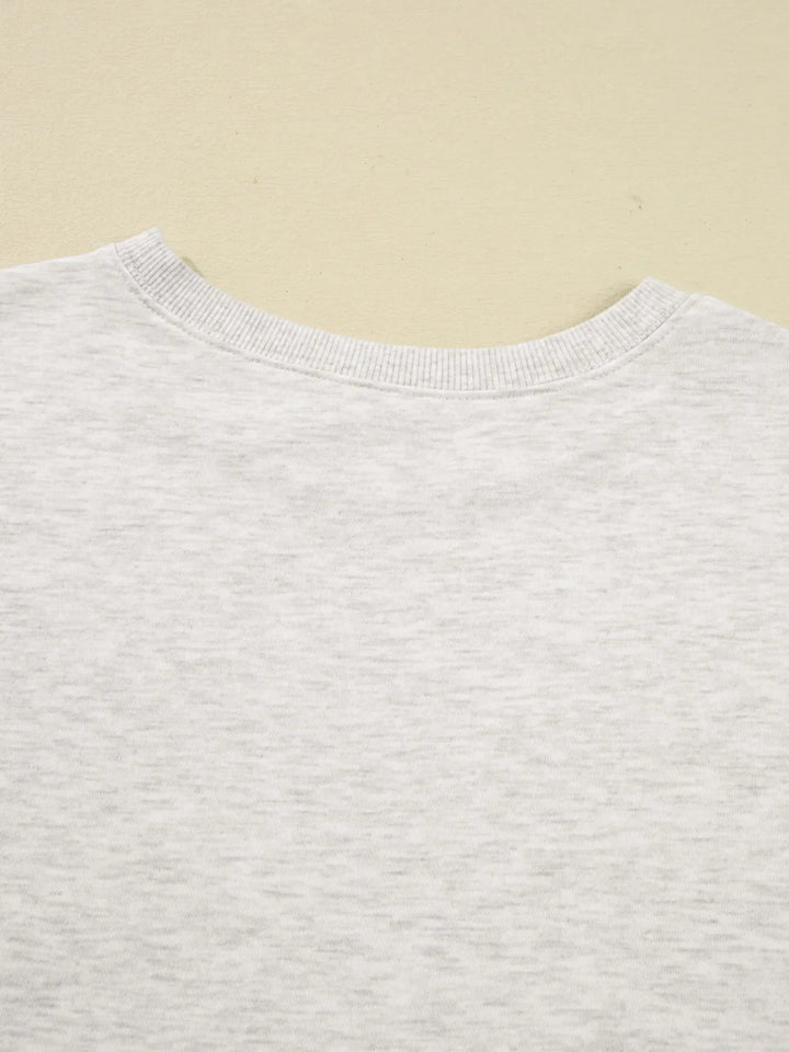 Washed GAME DAY Graphic Baggy Sweatshirt