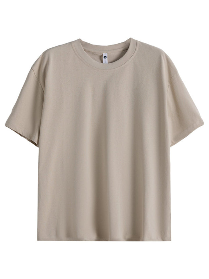 Men's Plus Size Crew Neck Short Sleeve T-Shirt