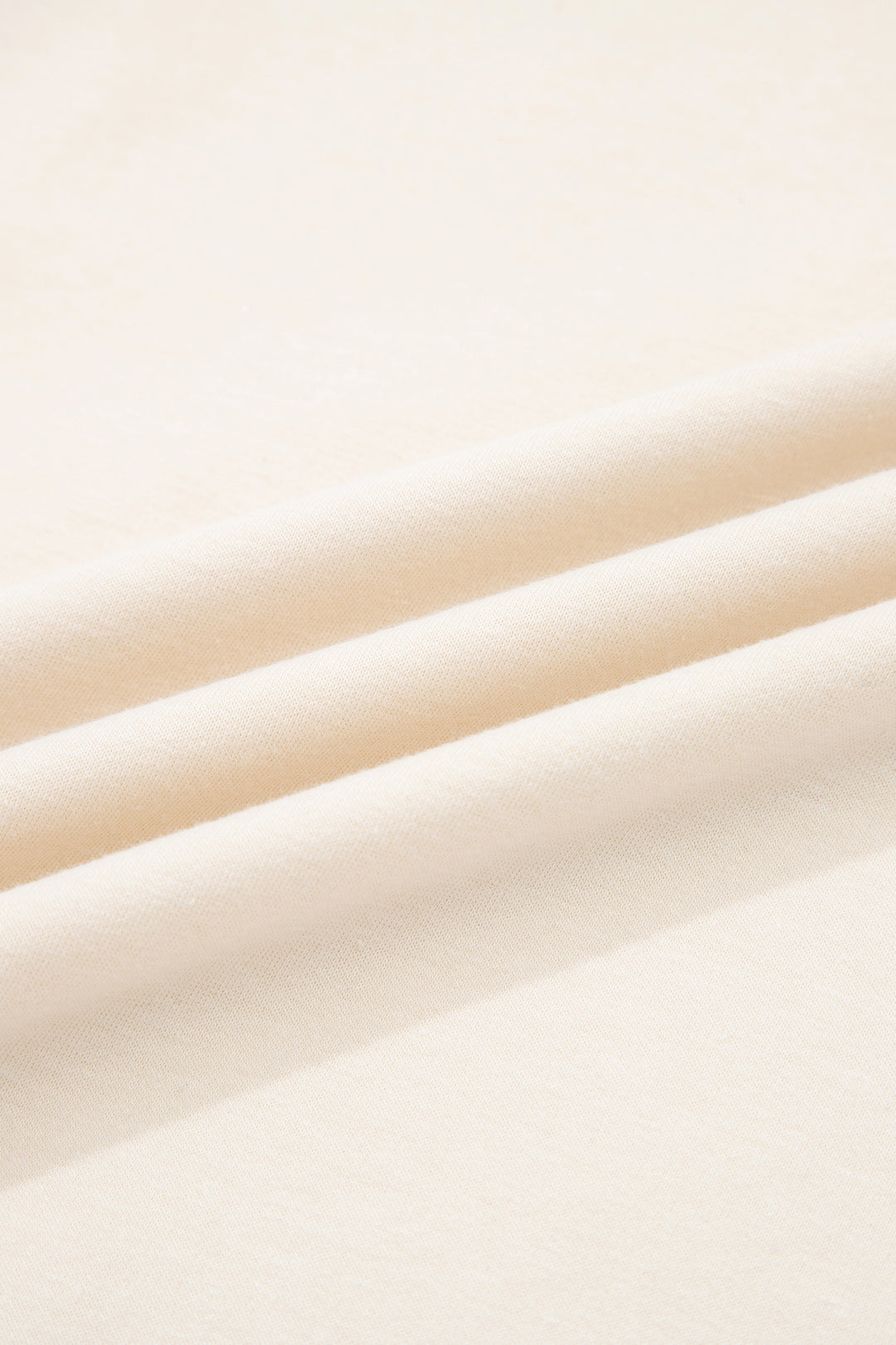 Apricot Camo Print Patchwork Sleeve Raw Hem Plus Size Sweatshirt