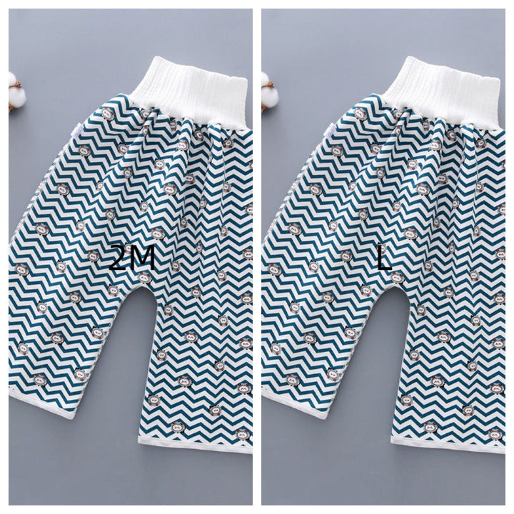 Baby leak-proof bed wetting skirt