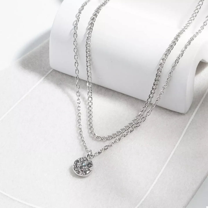 Double Layered Pendant Necklace