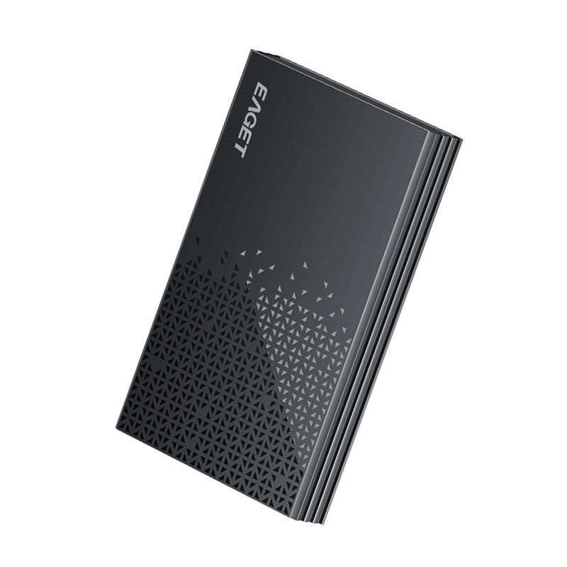 Portable Hard Drive Backup Storage High-speed Shock-resistant Black