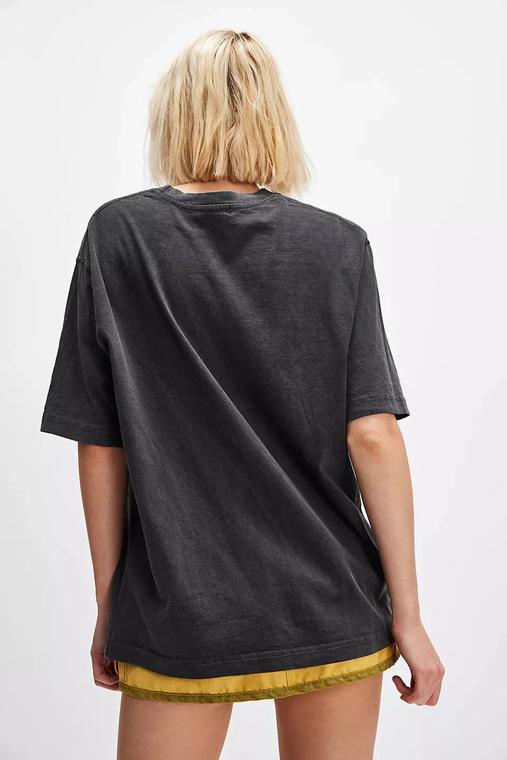 Graphic Round Neck Half Sleeve T-Shirt