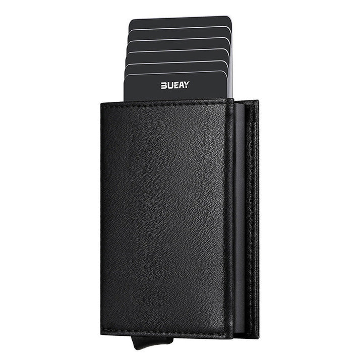 Foreign Trade First-layer Cowhide Genuine Leather Card Holder