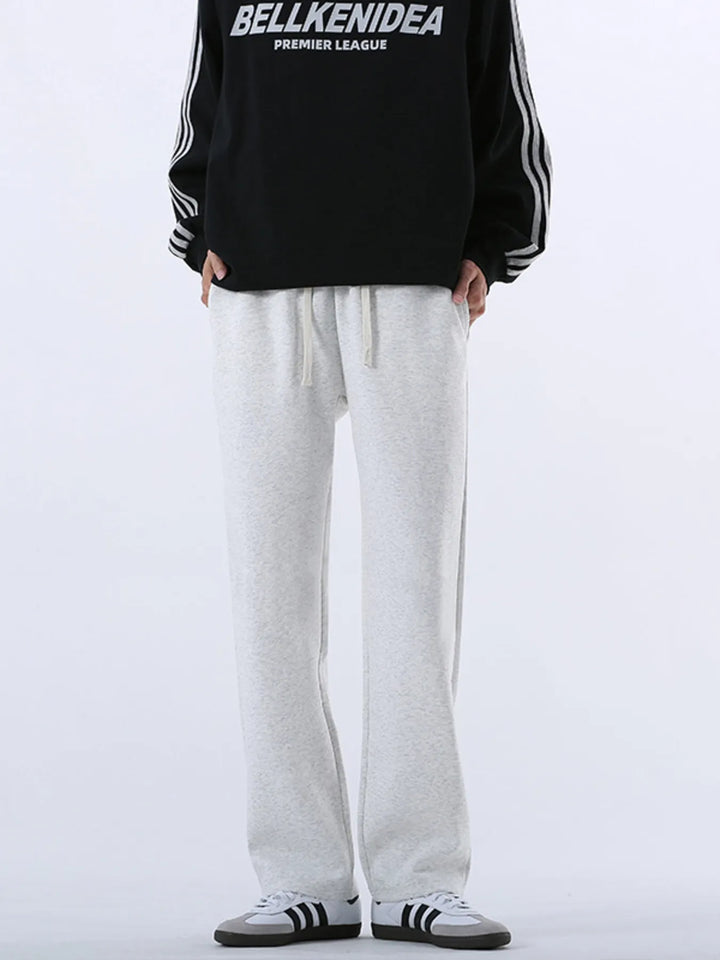 Men's Drawstring Wide Leg Pants