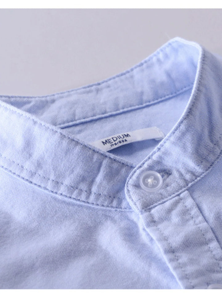 Men's Plus Size Button Up Long Sleeve Shirt