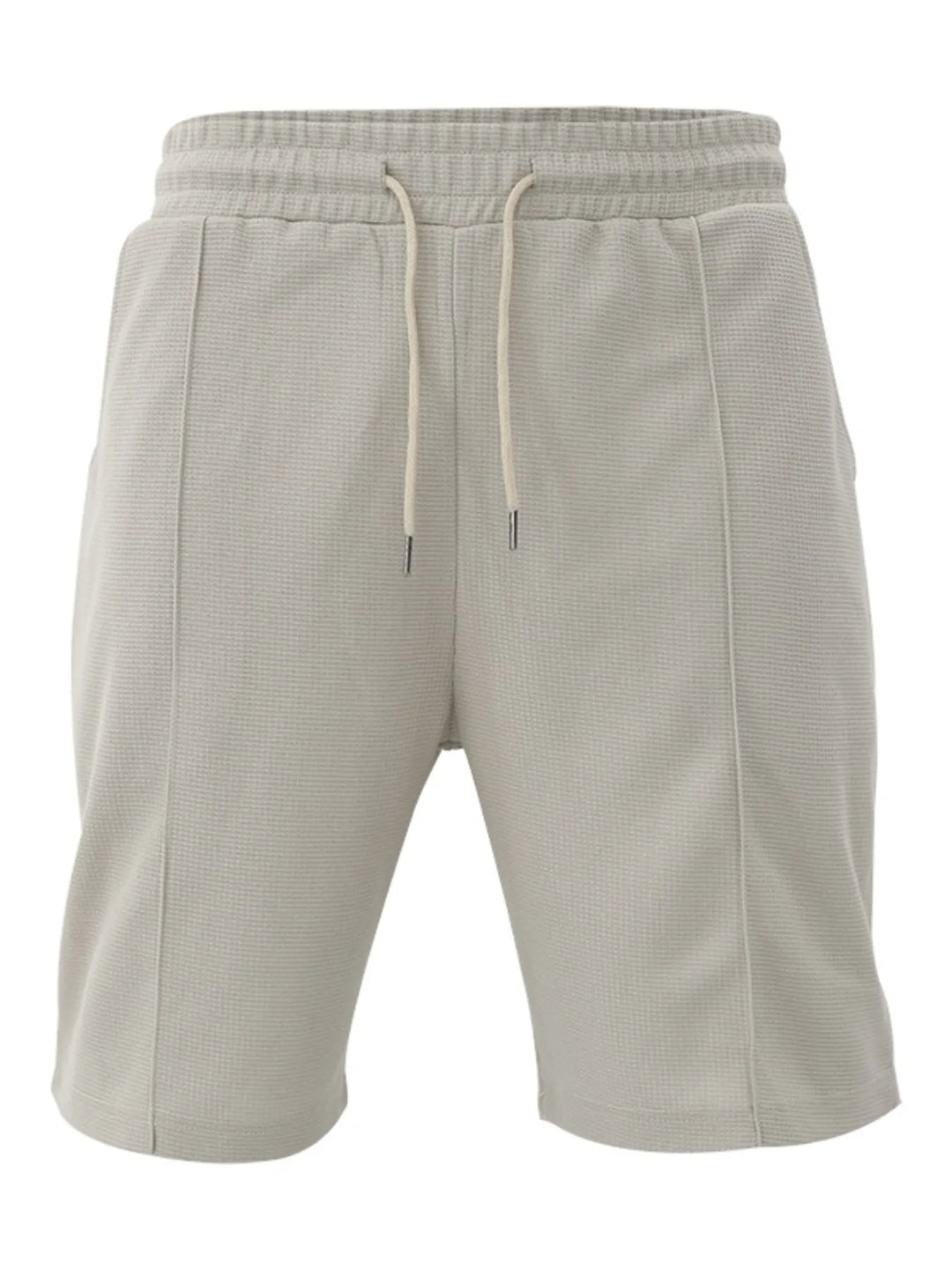 Men's Full Size Round Neck Tee and Shorts Set Plus Size
