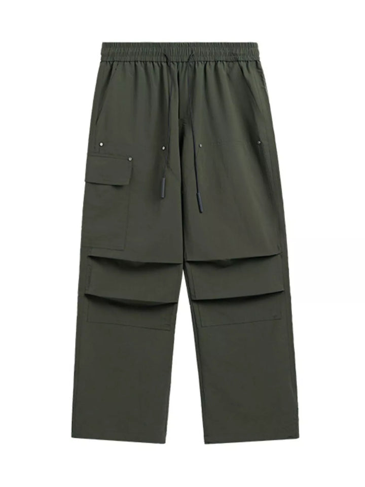 Men's Wide Leg Cargo Pants