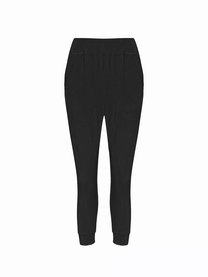 Comfortable Elastic Waist Casual Pants