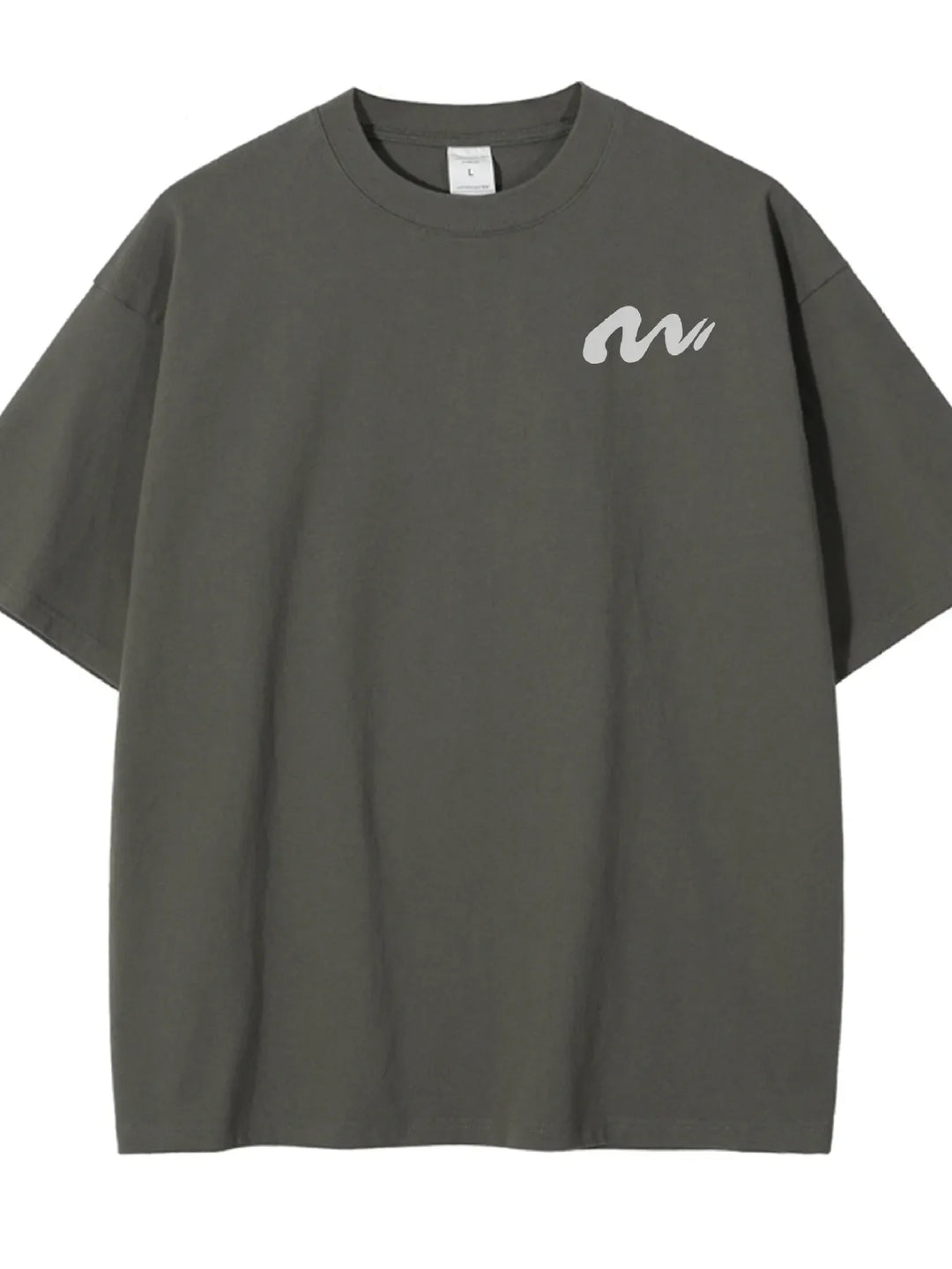 Men's Full Size Round Neck Half Sleeve T-Shirt Plus Size