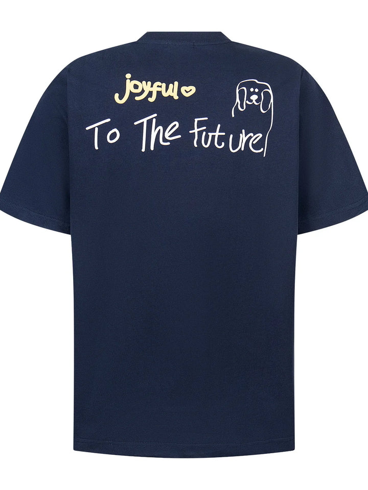 Men's Graphic Dog Casual T-Shirt