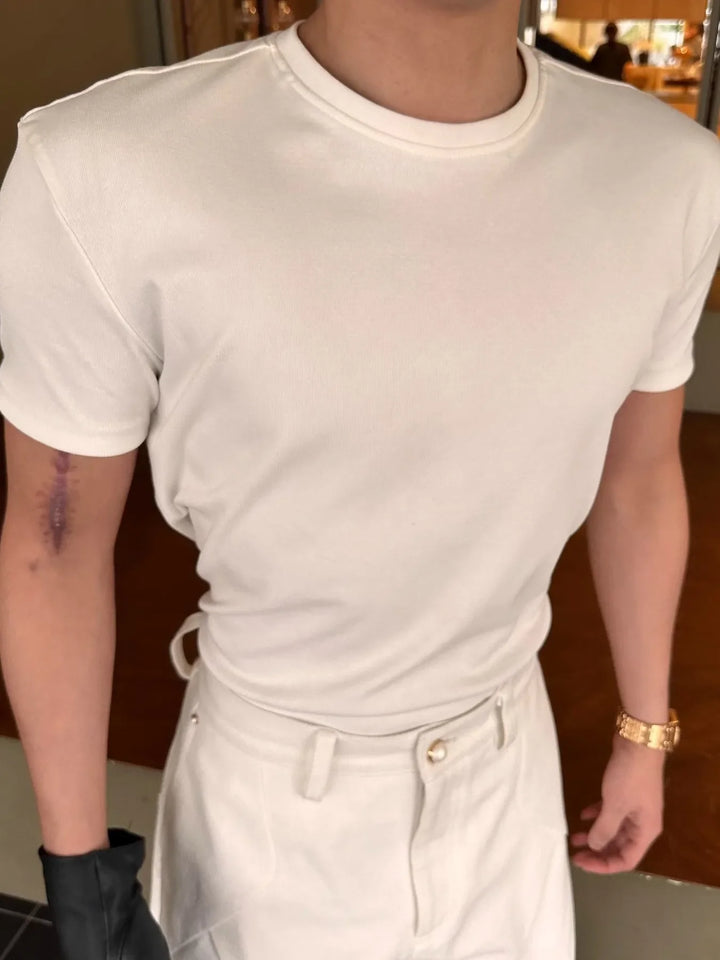 Men's Full Size Round Neck Short Sleeve T-Shirt Plus Size