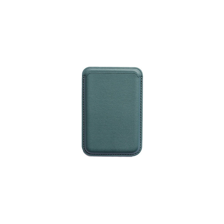 For Magsafe Magnetic Luxury Leather Card Holder Wallet Case For 14 Pro Max 13 12 Phone Bag Adsorption Accessories Cover