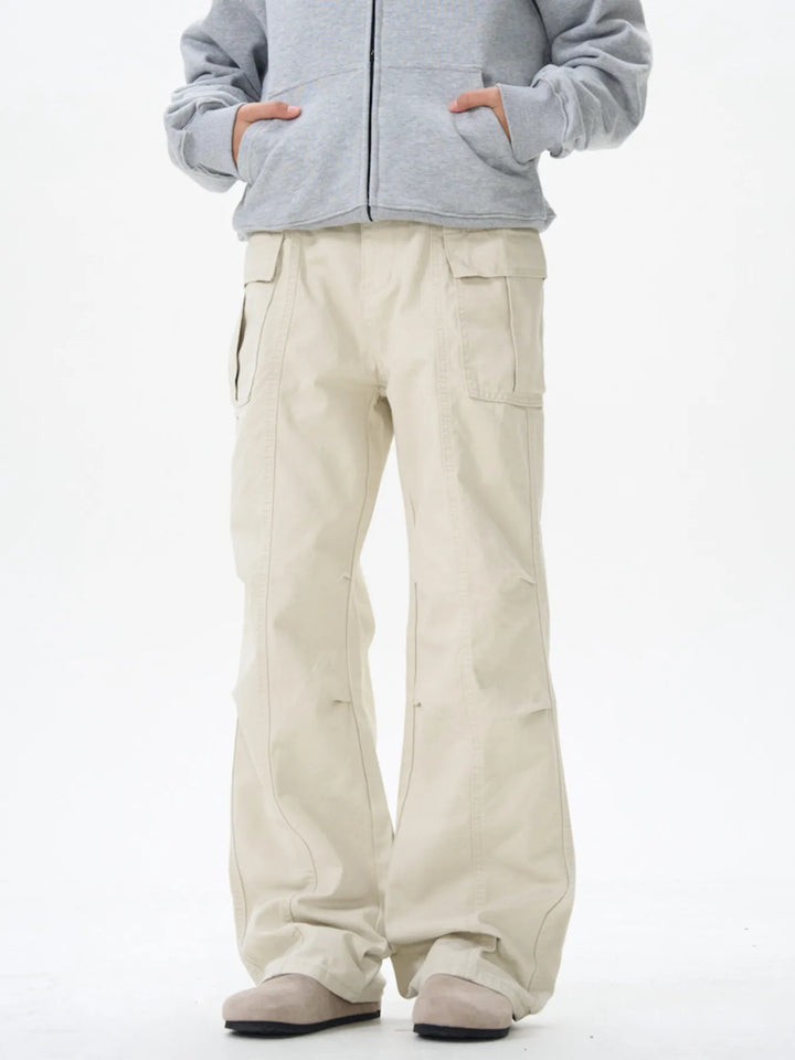 Men's Wide Leg Cargo Pants